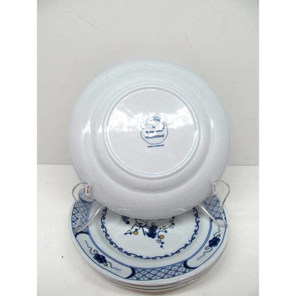 Wedgwood Volendam  Set Of Four 6 1/4" Bread Butter Dessert  Made In England - Picture 4 of 8